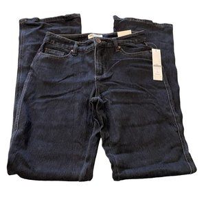 Coldwater Creek Natural Fit Stretch Bootcut Leg Jeans 42" Length Denim Blue - 6